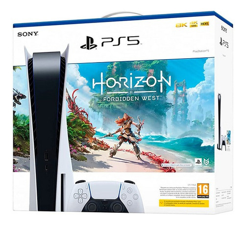 Consola Ps5 Versión Horizon Forbidden West