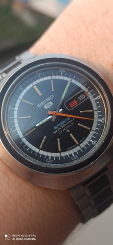 Único Seiko Ufo 6106-8430 Original 23 Rubis C/ Hacking 08/70
