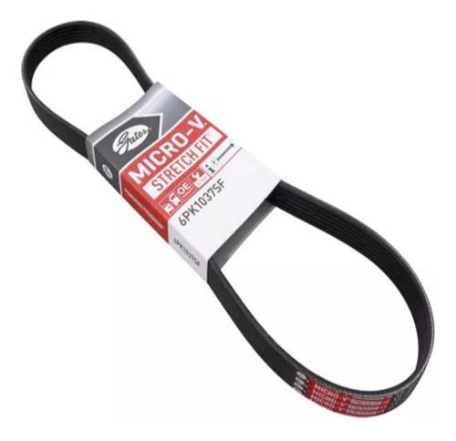 Correa Elastica Ford Fiesta Ecopsort 1.6 16v Sigma 2011-2019