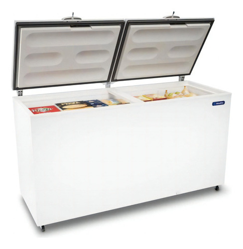 Freezer Horizontal Dupla Ação 2 Portas 546l Da550 Metalfrio Cor Branco 110V