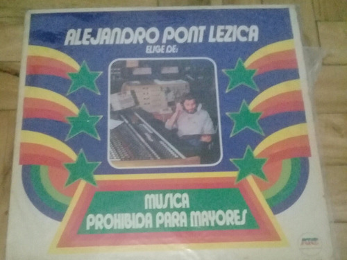 Disco Vinilo Compilado Alejandro Pont Lezica Musica Prohibid