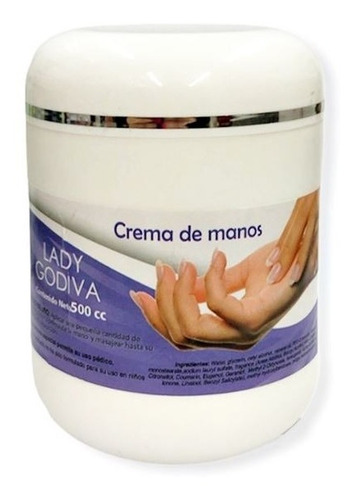 Crema Para Manos Y Cuerpo Lady Godiva X 500 Cc - Aurill