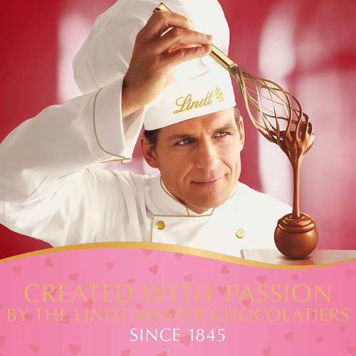 Bolsita Regalo San Valentín 2 Trufas Chocolate Blanco Fresa