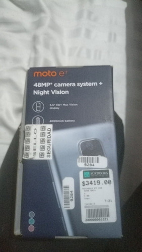 Celular Moto E7 Color Verde Dual Sin 32 Gb (Usado)