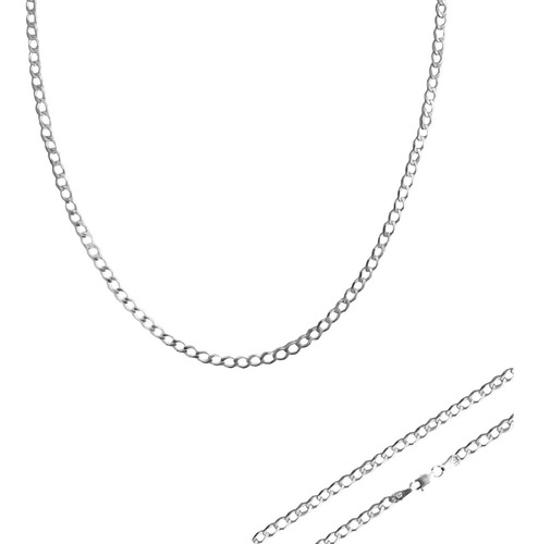 Cadena Dije Plata Fina 925 Gruesa Cubana Barbada Para Hombre 60 Cm De Largo 4 Mm Calibre 100 Collar Ideal Para Regalar En Ocasiones Especiales Como Cumpleaños Momentos Especiales