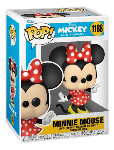 Funko Pop Disney Mickey And Friends Minnie Mouse 1188