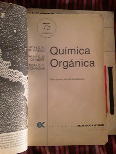 Química Orgánica = Biasioli Weitz Chandias | Kapelusz