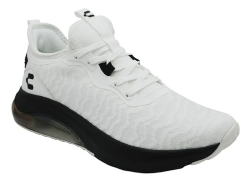 Tenis Sport Hombre Charly 1086413 Gym Capsula Aire Blancos L