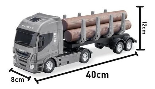 Camión forestal para niños Hiway Radical Log Truck