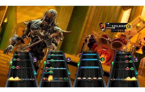 Guitar Hero: Warriors of Rock Xbox 360 Físico