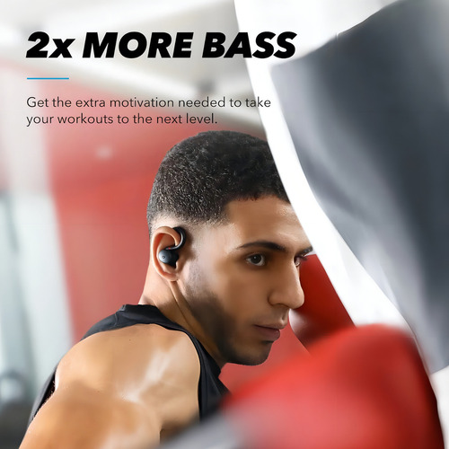 Fone De Ouvido Anker Soundcore Sport X10 Cor Preto Preto