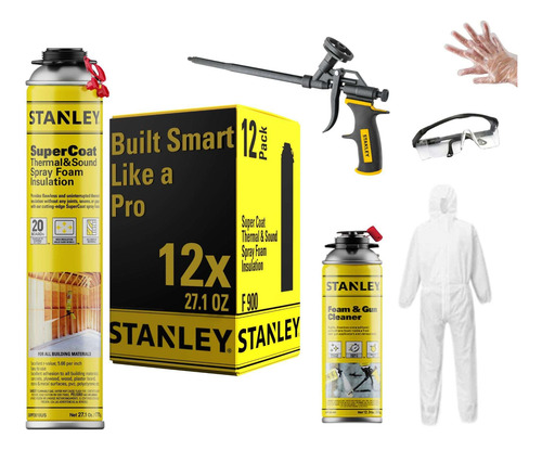 Kit Aislante De Espuma En Aerosol Stanley Supercoat, 800 Ml,