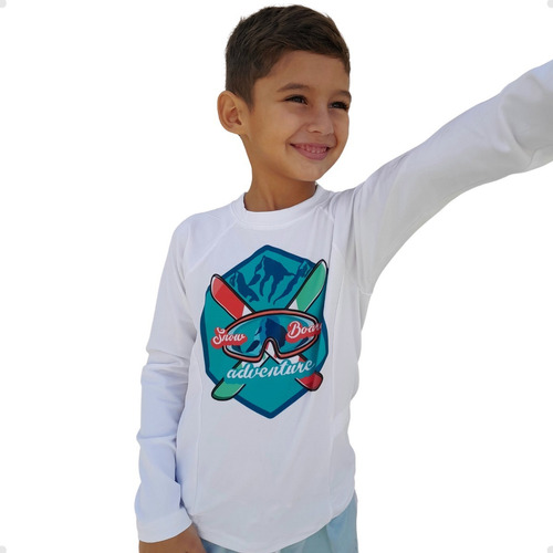 Remera Termica Niño Niña Manga Larga Colegio Invierno