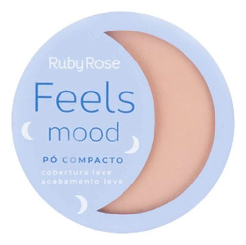 Polvo Compacto Feels Mood Ruby Rose Original 