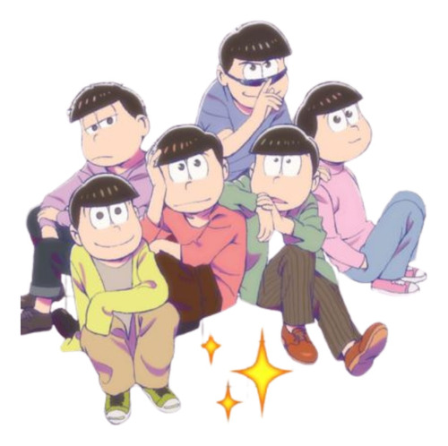 4 Poster Osomatsu-san   De 21cm X 29cm 