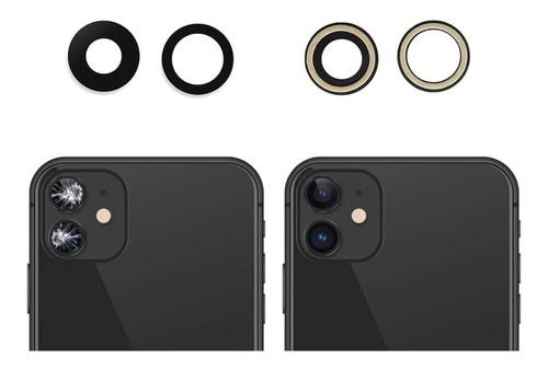 Lente Camara Trasera Compatible iPhone 11 + Kit De Desarme 