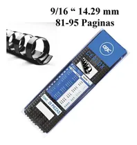 Comprar 25 Espirales Arillo Engargolar Plastico P\u002F 50 Engargolados C
