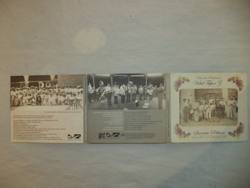 Cd. Serenata Poblana. Banda Sinfónica Vidal Tepox Z. Firma (Usado)