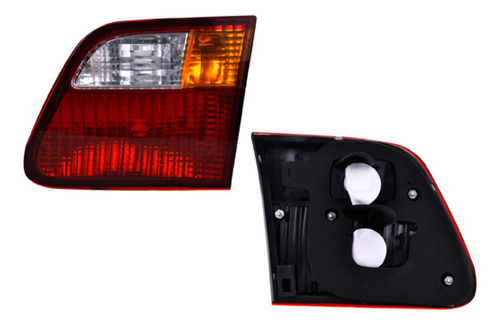 Calavera Honda Civic 1999 - 2000 Int Der 4ptas Ambar/bco Qwe