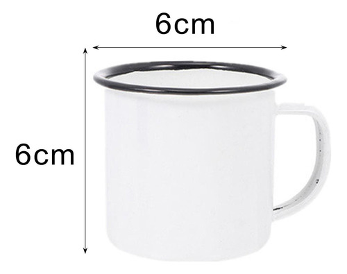 Taza De Café Esmaltada, Taza De Té, Taza De Agua, Regalos