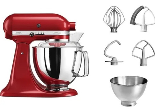 Batidora de pie KitchenAid Artisan KSM175PS onyx black 50 Hz x 60 Hz 220 V - 240 V