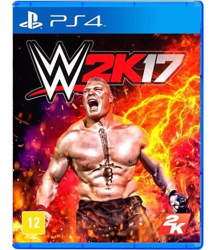 Wwe 2k17 Ps4 Mídia Física Novo Lacrado