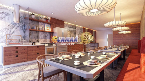 Imagem 6 de 20 de Apartamento Com 2 Dorms, Maracanã, Praia Grande - R$ 589 Mil, Cod: 9555 - V9555