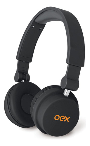 Fone De Ouvido Style Headphone Cabo 1,6m Preto - Newex