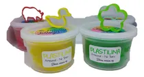 Comprar 10 Plastilinas Masa De Modelar 125 Grs + Molde + Sticker