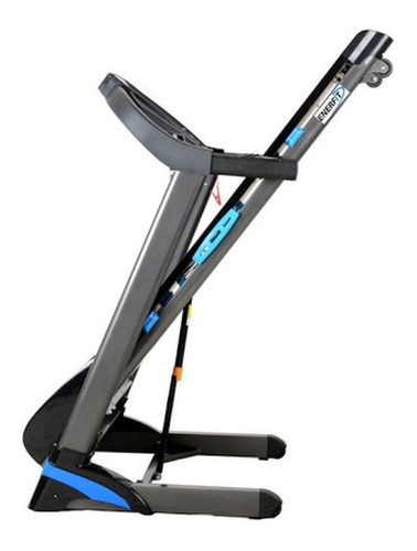Imagen 2 de 3 de Cinta de correr eléctrica Enerfit 830 220V color negro