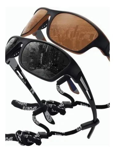 2 Gafas De Sol Polarizadas For Hombres Pesca Viajes Con