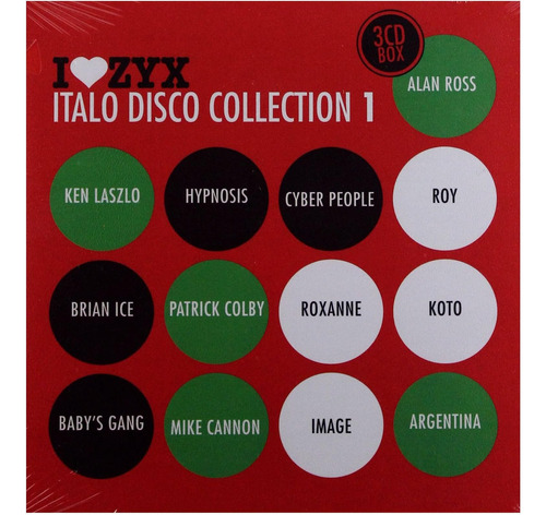 Cd: Zyx Italo Disco Collection 1 / Various