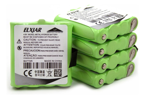 Paquete De 5 Baterías Avp8 Ni-mh De 4.8 V 700 Mah De Repu