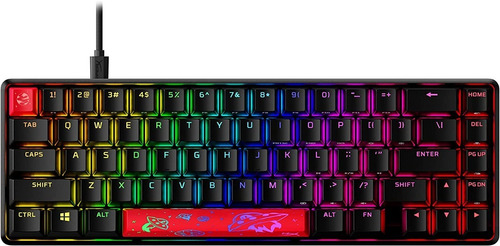 Teclado Mecanico Hyperx Origins 65 Red Linear Gamer