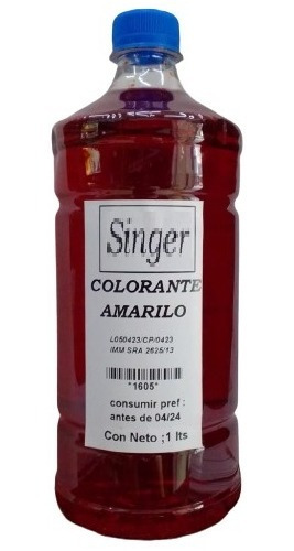 Colorante Amarillo Para Alimentos 1lt