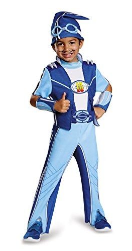 Disfraz Lazy Town Sportacus Deluxe Disfraz De Niño: Tamaño