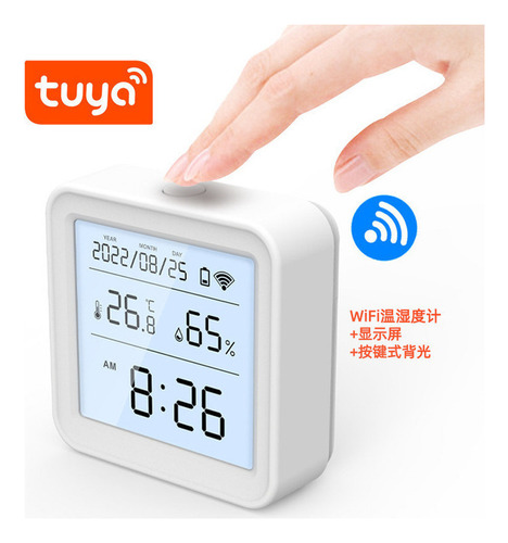 Termohigrometro Sensor Wi-fi Conexión Remota Smart Life