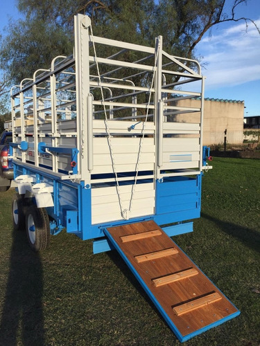 Acoplado Trailer Multipropósito Hacienda Mixto Caballos