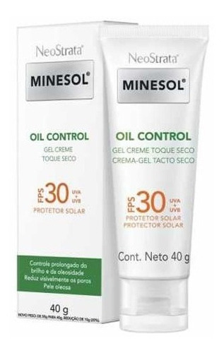 Protetor Solar Oil Control Gel Creme Fps30 Neostrata - 40g