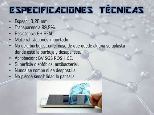 Mica Antigolpes Nano Vidrio Honor 9x