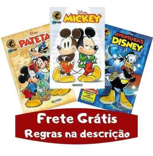 3 Revista Gibi Em Quadrinhos Disney Nº 0 Hq 2019 Lançamento