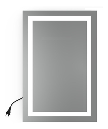 Imagem 1 de 5 de Espelho C/ Iluminação Em Led 79,8x595cm - Estrutura Alumínio