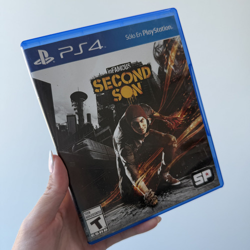 Infamous Second Son Ps4, Semi Novo Mídia Física (Recondicionado)