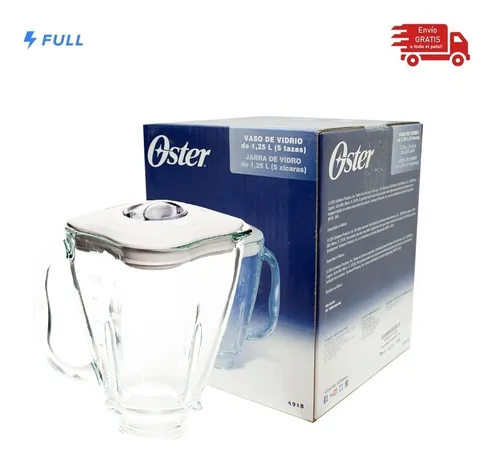 Vaso De Licuadora Oster Redondo Vidrio Cube Oster Cube