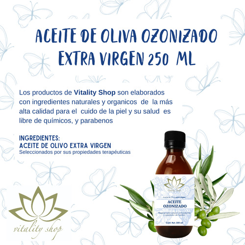 Aceite Ozonizado Elimina Manchas, Acné, Regenera 250ml Todo Tipo De Piel Noche