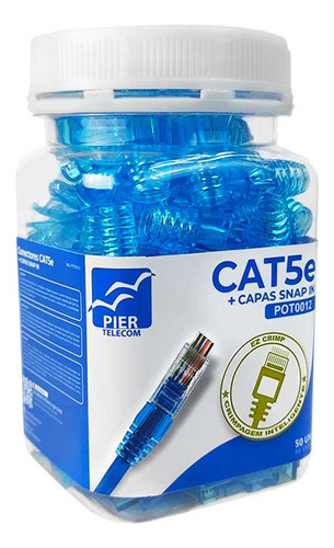 Alicate De Crimpar Ez Crimp + Capas + Conectores Rj45 Cat5e