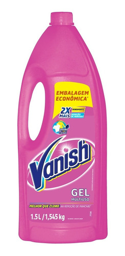 Tira Manchas Em Gel Vanish Multiuso 1,5 Ml