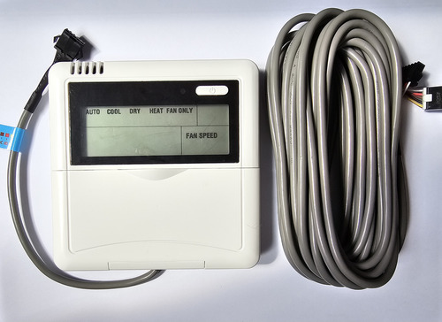 Termostato Carrier/ Midea Mod: Kjr-12b(t)-e-2-04 Serie E