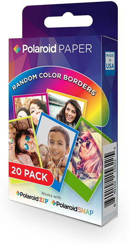 Polaroid 2x3 Pulgadas Arco Iris Frontera Premium Papel ...
