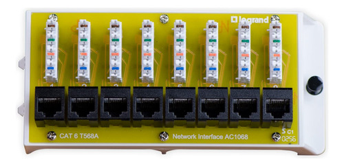 Legrand - Modulo De Interfaz De Red Onq Cat 6, Modulo Wifi C